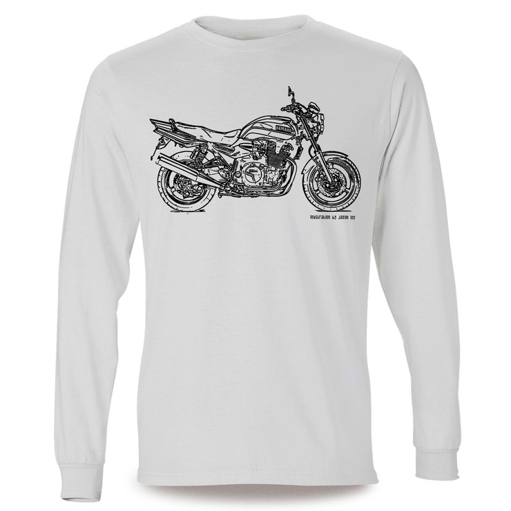 JL Illustration For A Yamaha XJR1300 Motorbike Fan LS-Tshirt