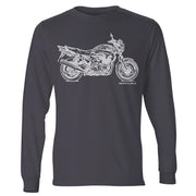 JL Illustration For A Yamaha XJR1300 Motorbike Fan LS-Tshirt