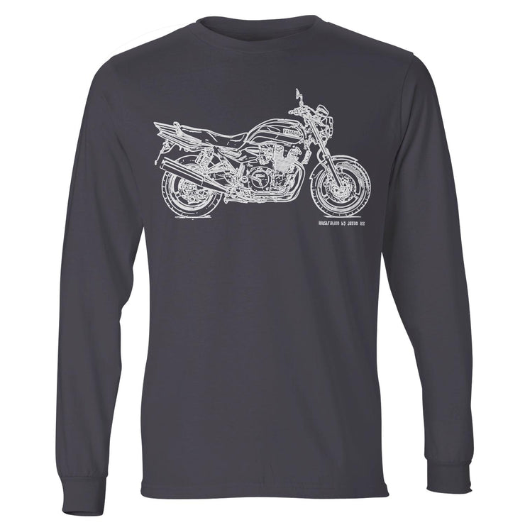 JL Illustration For A Yamaha XJR1300 Motorbike Fan LS-Tshirt