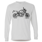 JL Illustration For A Yamaha XSR900 Motorbike Fan LS-Tshirt