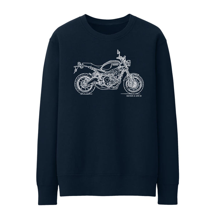 JL Illustration For A Yamaha XSR900 Motorbike Fan Jumper