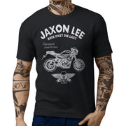 JL Ride Illustration For A Yamaha XSR900 Abarth Motorbike Fan T-shirt