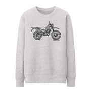 JL Illustration For A Yamaha XT250 Motorbike Fan Jumper