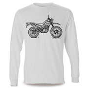 JL Illustration For A Yamaha XT250 Motorbike Fan LS-Tshirt
