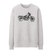 JL Illustration For A Yamaha XV950 Motorbike Fan Jumper