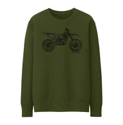 JL Illustration For A Yamaha YZ250 2017 Motorbike Fan Jumper