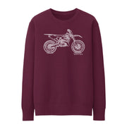 JL Illustration For A Yamaha YZ250 2017 Motorbike Fan Jumper