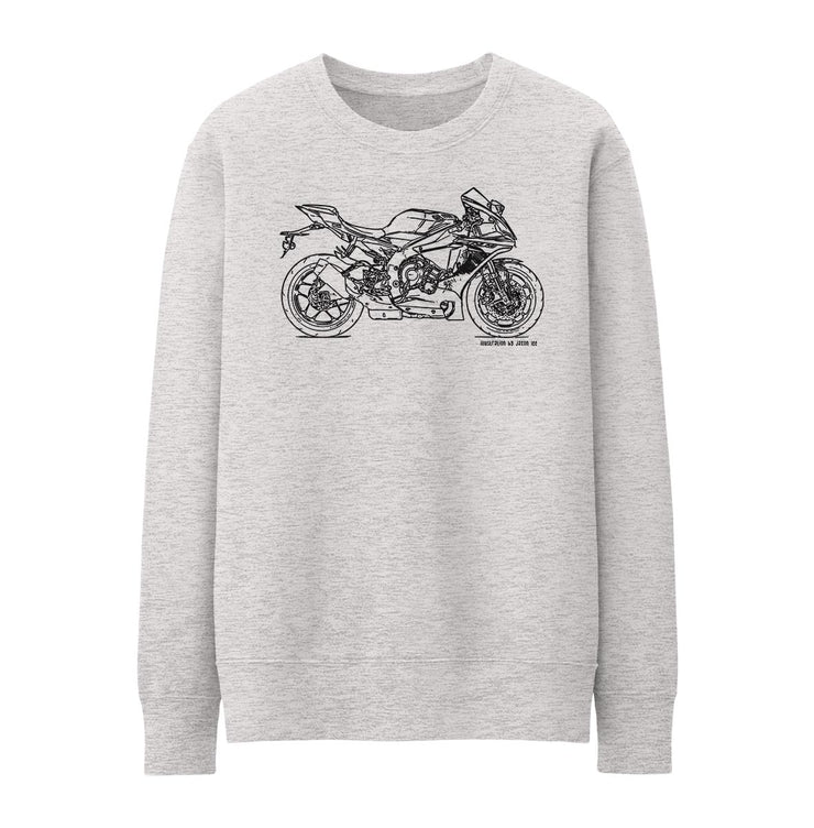 JL Illustration For A Yamaha YZF-R1M 2017 Motorbike Fan Jumper