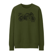 JL Illustration For A Yamaha YZF-R1 1999 Motorbike Fan Jumper