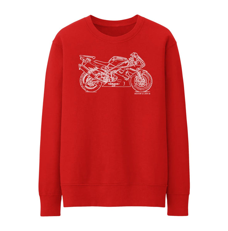 JL Illustration For A Yamaha YZF-R1 1999 Motorbike Fan Jumper