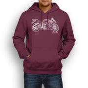 JL Illustration For A Yamaha YZF-R1 1999 Motorbike Fan Hoodie