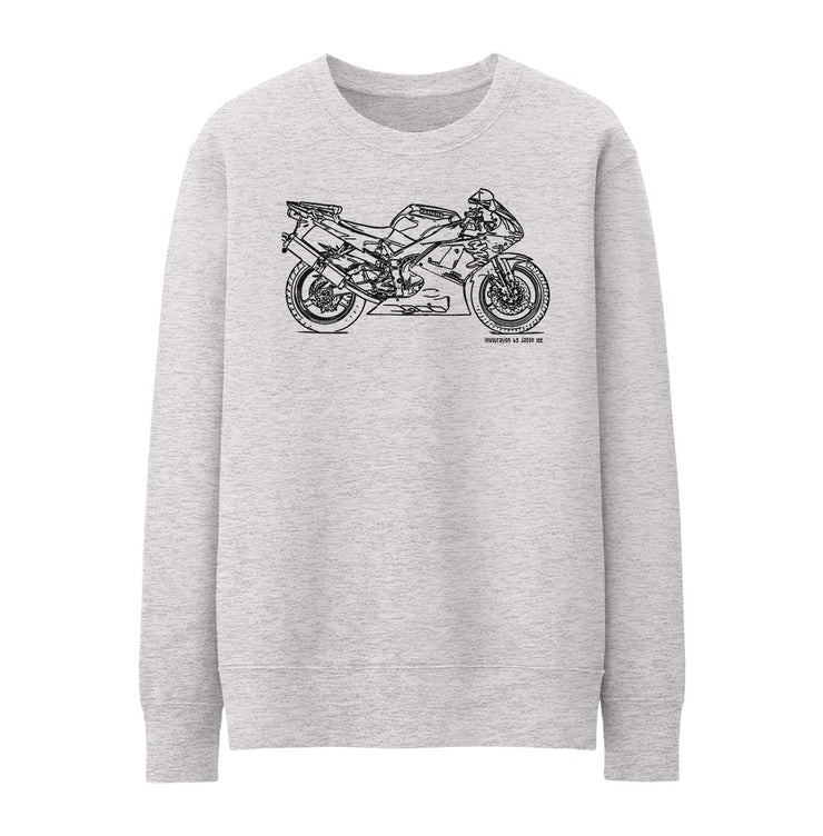 JL Illustration For A Yamaha YZF-R1 2001 Motorbike Fan Jumper