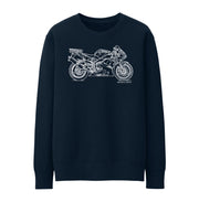 JL Illustration For A Yamaha YZF-R1 2001 Motorbike Fan Jumper