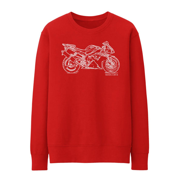 JL Illustration For A Yamaha YZF-R1 2003 Motorbike Fan Jumper