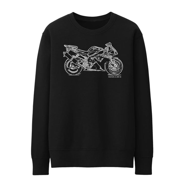 JL Illustration For A Yamaha YZF-R1 2003 Motorbike Fan Jumper