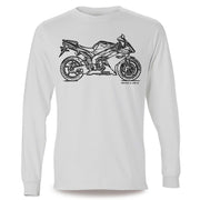 JL Illustration For A Yamaha YZF-R1 2007 Motorbike Fan LS-Tshirt