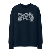 JL Illustration For A Yamaha YZF-R1 2007 Motorbike Fan Jumper