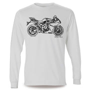 JL Illustration For A Yamaha YZF-R1 2014 Motorbike Fan LS-Tshirt