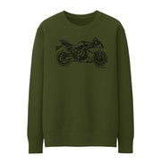 JL Illustration For A Yamaha YZF-R1 2014 Motorbike Fan Jumper