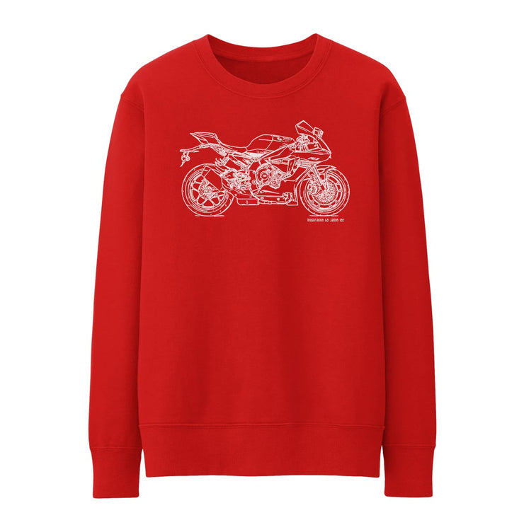 JL Illustration For A Yamaha YZF-R1 2016 Special Edition Motorbike Fan Jumper