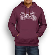 JL Illustration For A Yamaha YZF-R1 2016 Special Edition Motorbike Fan Hoodie