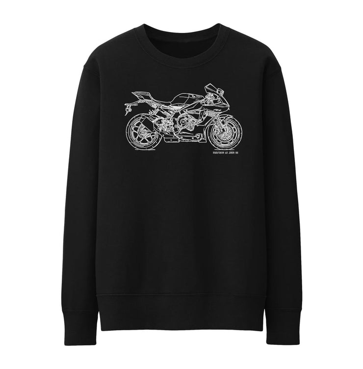 JL Illustration For A Yamaha YZF-R1 2016 Special Edition Motorbike Fan Jumper