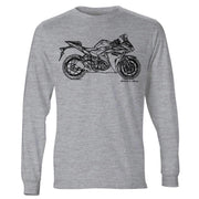 JL Illustration For A Yamaha YZF-R3 2016 Motorbike Fan LS-Tshirt