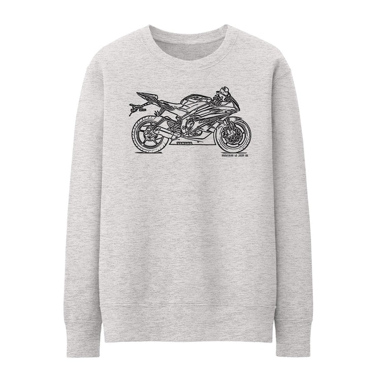 JL Illustration For A Yamaha YZF-R6 2007 Motorbike Fan Jumper