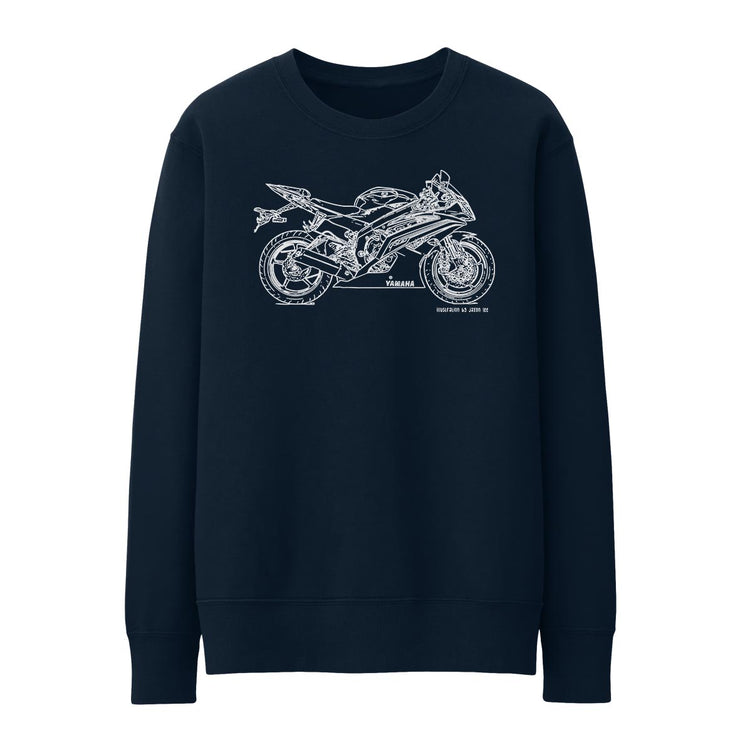 JL Illustration For A Yamaha YZF-R6 2016 Motorbike Fan Jumper