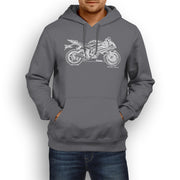 JL Illustration For A Yamaha YZF-R6 2016 Motorbike Fan Hoodie