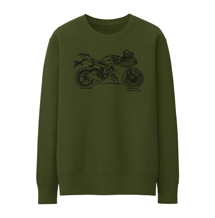 JL Illustration For A Yamaha YZF-R6 2017 Motorbike Fan Jumper