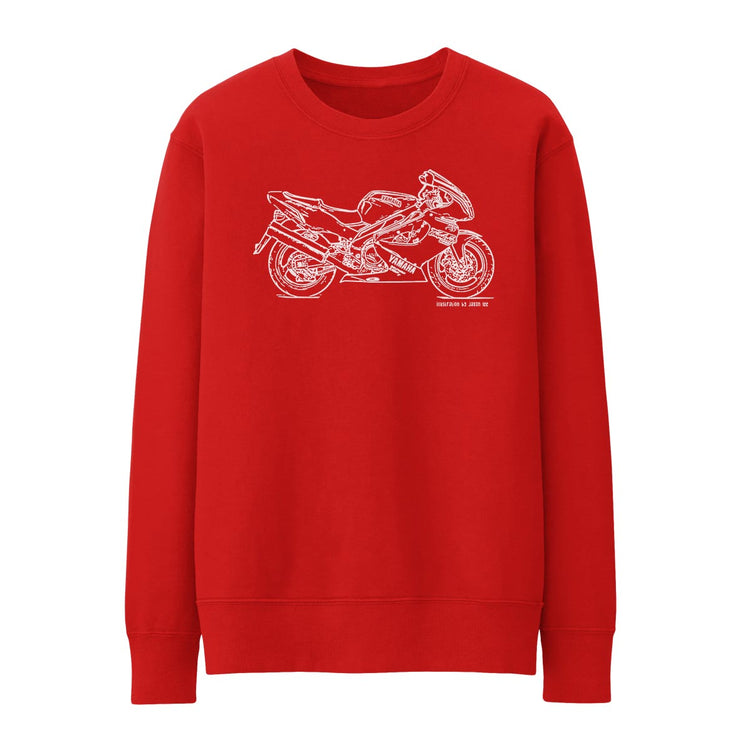 JL Illustration For A Yamaha YZF1000R Thunderace Motorbike Fan Jumper