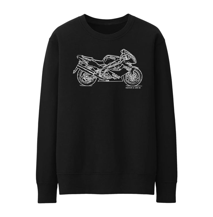 JL Illustration For A Yamaha YZF1000R Thunderace Motorbike Fan Jumper