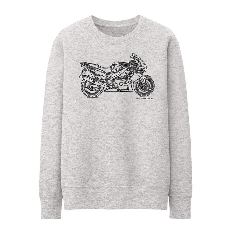 JL Illustration For A Yamaha YZF600R Thundercat Motorbike Fan Jumper