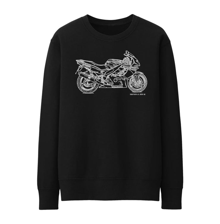 JL Illustration For A Yamaha YZF600R Thundercat Motorbike Fan Jumper