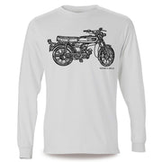 JL Illustration For A Yamaha fs1e 50 Motorbike Fan LS-Tshirt