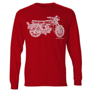 JL Illustration For A Yamaha fs1e 50 Motorbike Fan LS-Tshirt