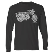 JL Illustration For A Yamaha fs1e 50 Motorbike Fan LS-Tshirt