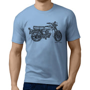 JL Illustration For A Yamaha fs1e 50 Motorbike Fan T-shirt