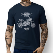 Jaxon Lee Illustration for a Aprilia Dorsoduro 1200 Motorbike fan T-shirt