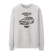 Jaxon Lee Illustration For A Peugeot 205 GTI Motorcar Fan Jumper