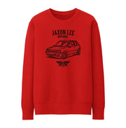 Jaxon Lee Illustration For A Peugeot 205 GTI Motorcar Fan Jumper