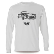 Jaxon Lee Illustration For A Triumph Spitfire Mk2 1965 Motorcar Fan LS-Tshirt