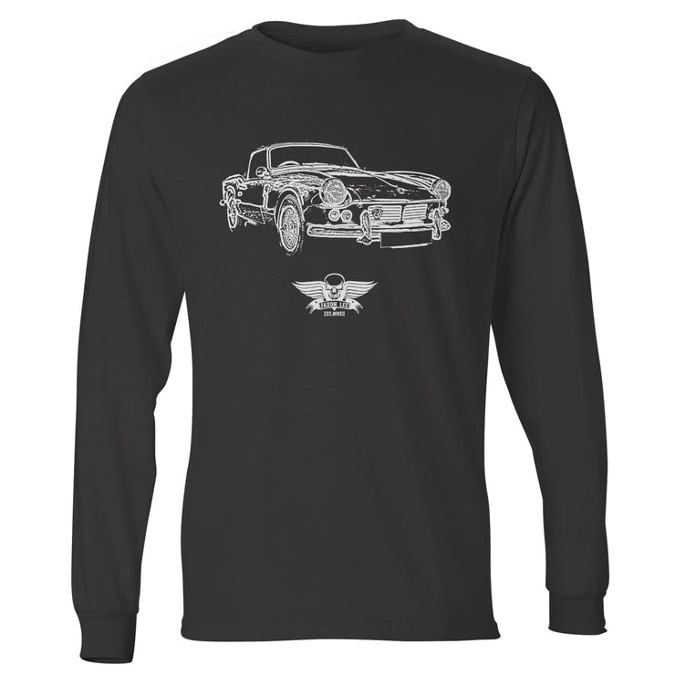 Jaxon Lee Illustration For A Triumph Spitfire Mk2 1965 Motorcar Fan LS-Tshirt