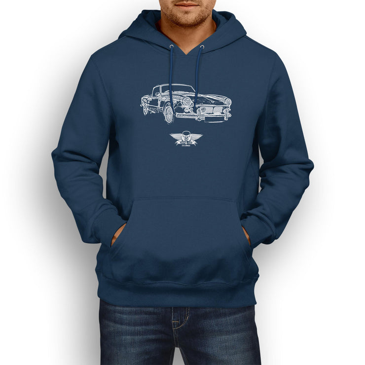 Jaxon Lee Illustration For A Triumph Spitfire Mk2 1965 Motorcar Fan Hoodie