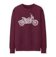 JL Illustration For A Indian FTR 1200 Motorbike Fan Jumper