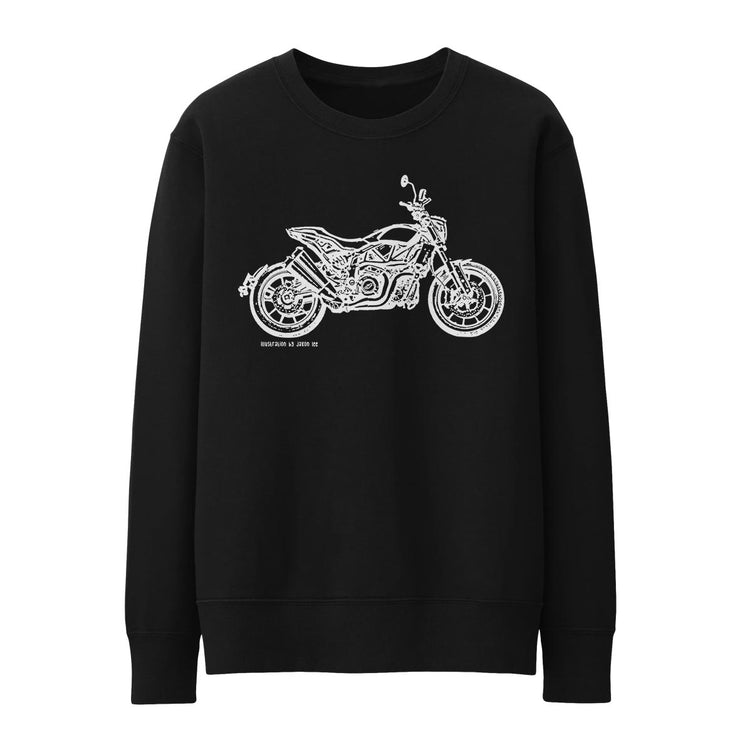 JL Illustration For A Indian FTR 1200 Motorbike Fan Jumper