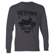JL Ultimate Illustration For A Indian FTR 1200 Motorbike Fan LS-Tshirt