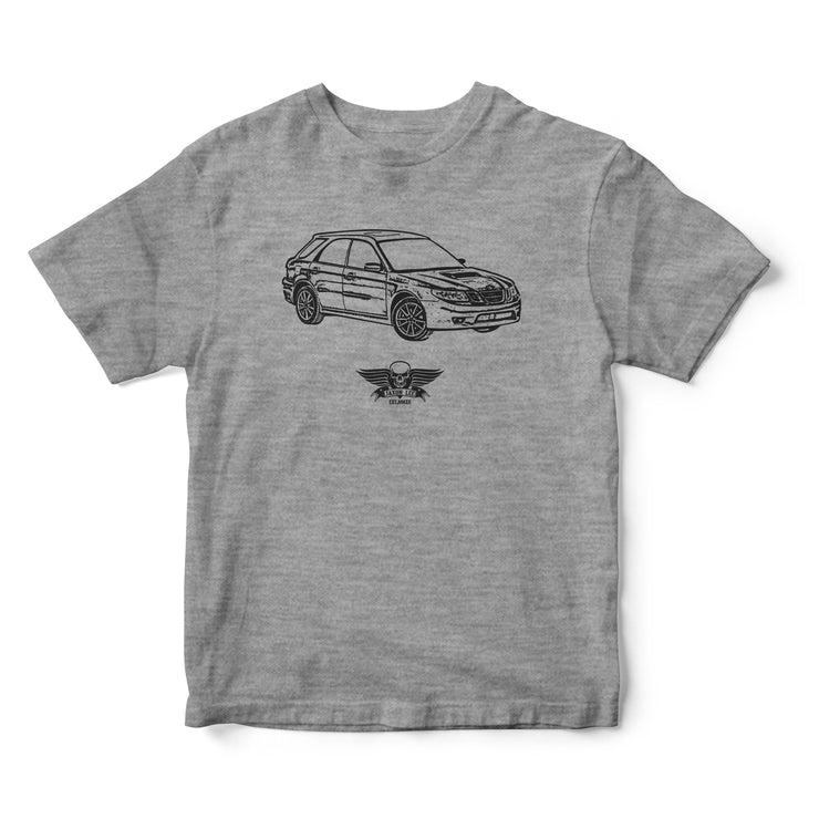 Jaxon Lee Illustration For A 2004 SAAB 9-2X Motorcar Fan T-shirt