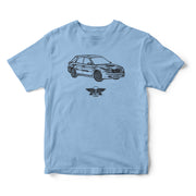 Jaxon Lee Illustration For A 2004 SAAB 9-2X Motorcar Fan T-shirt